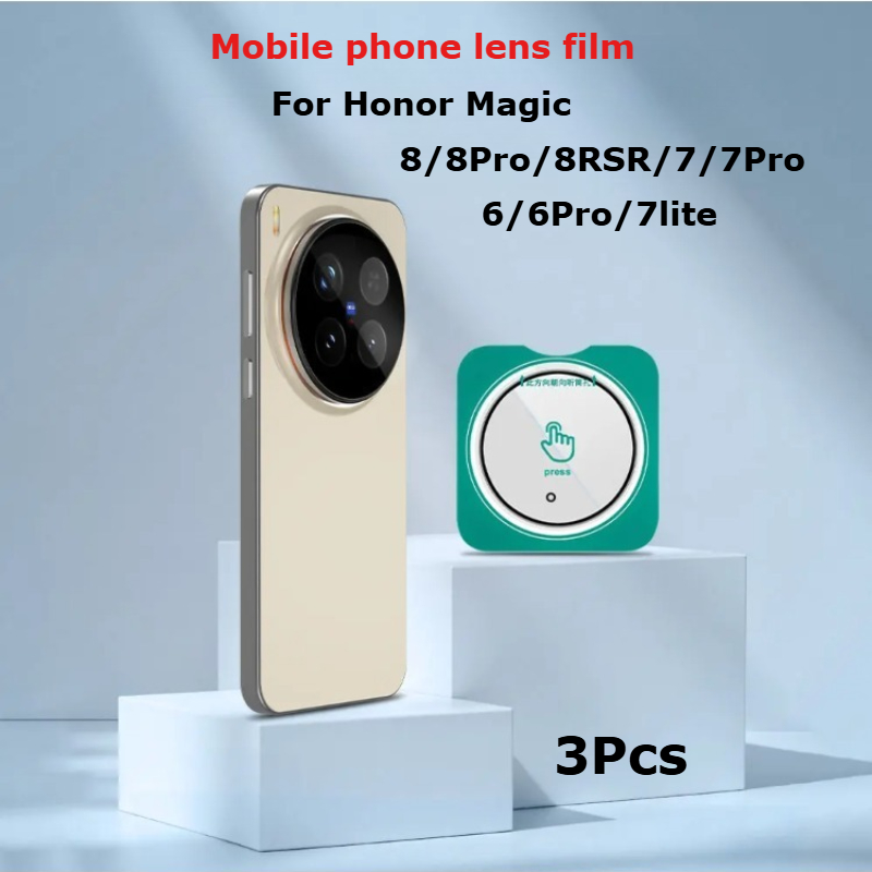 Instant Film Pack - 3'lü Paket Arka Kamera Koruyucu Honor