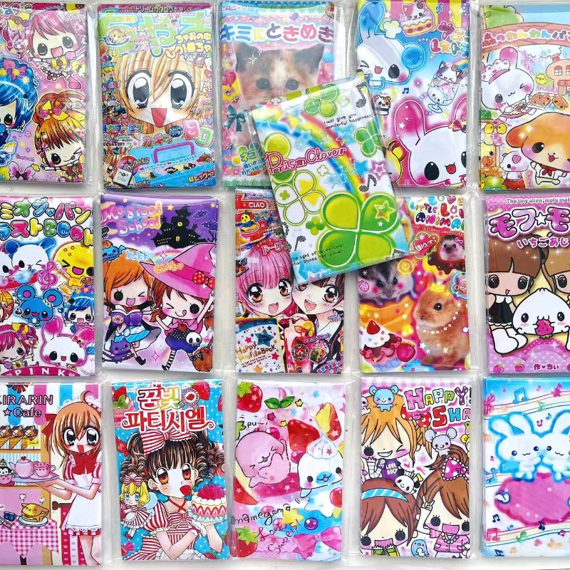 Vintage Item - 20 adet/paket Heisei Retro Anime Kız