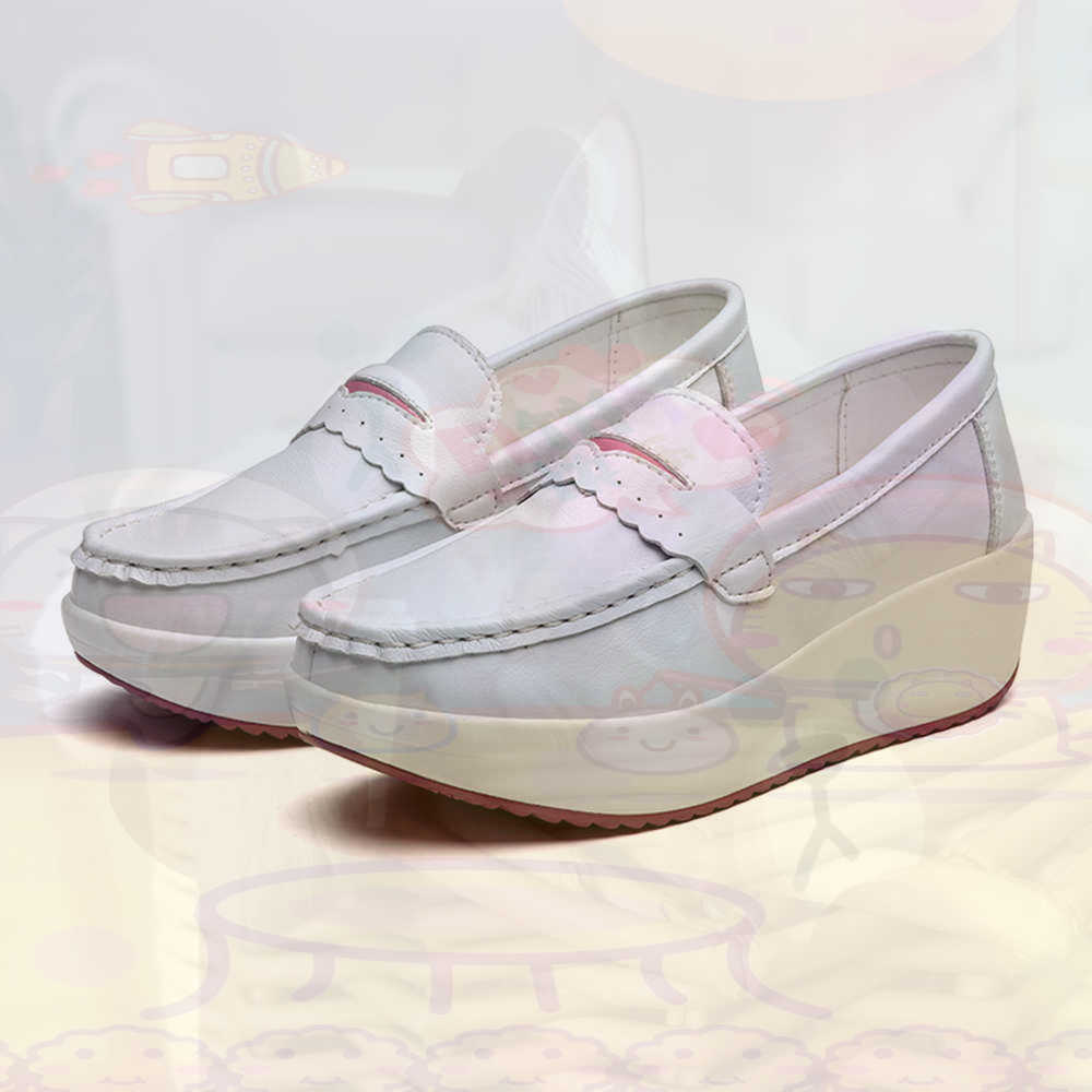 Best Vintage Collectible Items - Platform Kış Pembe Spor Ayakkabı Tenis
