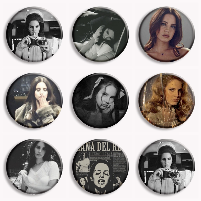 Vintage Collectible Pins - Luna'yı Seviyorum Vintage Sanatsal Retro Fotoğraf