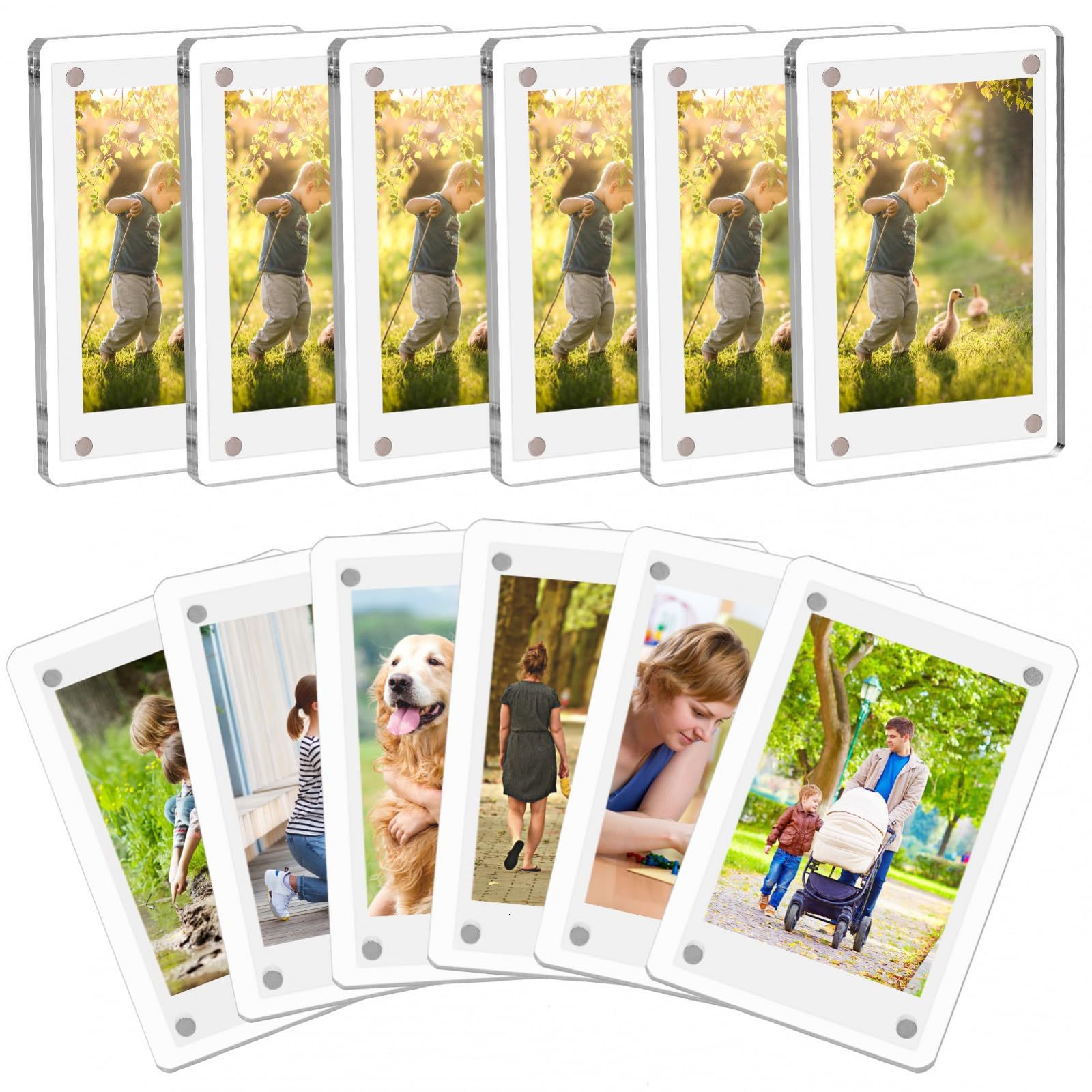 Instant Film Pack - 1-10'lu Paket 3 İnç Akrilik Buzdolabı