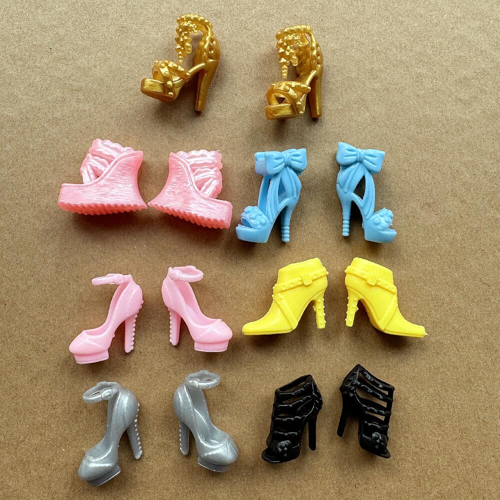 Vintage Collectible Barbies - 1/6 Ölçekli Vintage Yüksek Topuklu Moda