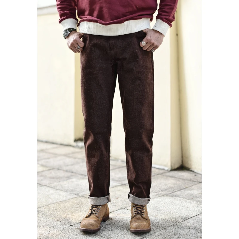 Levis Jeans 501 - Saucezhan Erkek Kot Pantolon Kahverengi Kot