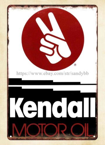 Vintage And Collectible Stores - Kendall Motor Oil metal tabela, vintage