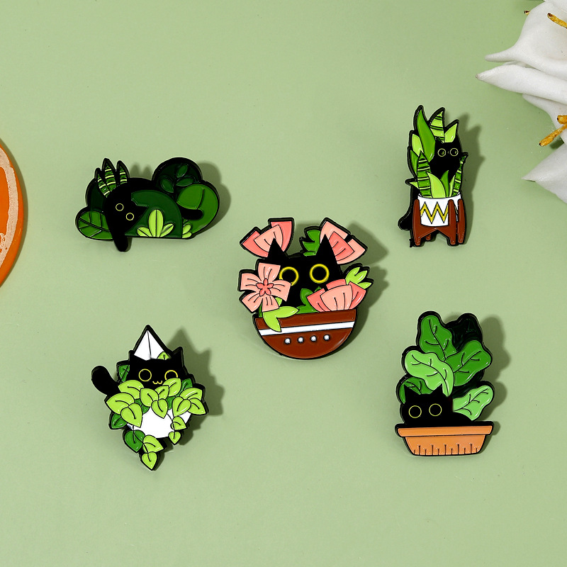 Sevimli Siyah Kedi Koleksiyonu - Vintage Collectible Pins incelemesi ve fiyatı