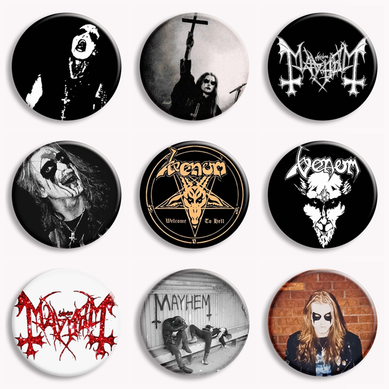 Rock Mayhem Band Yumuşak Düğme - Vintage Collectible Jewelry incelemesi ve fiyatı