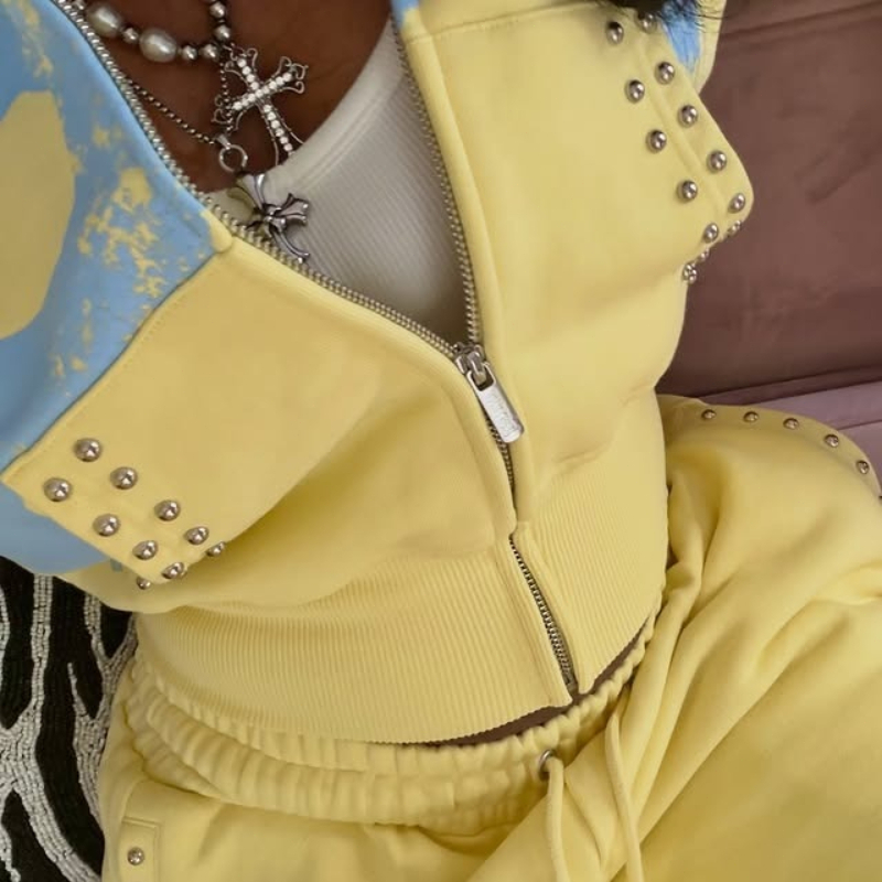 2 Parça Kapüşonlu Eşofman Takı - Vintage Zipper incelemesi ve fiyatı
