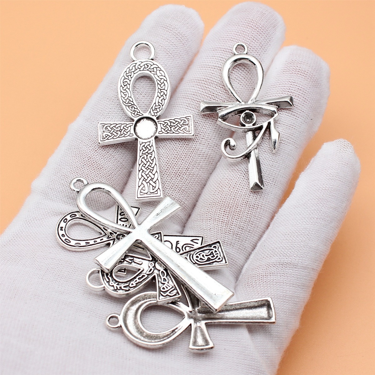 6 adet antik gümüş renk hayat  - Vintage Collectible Jewelry incelemesi ve fiyatı