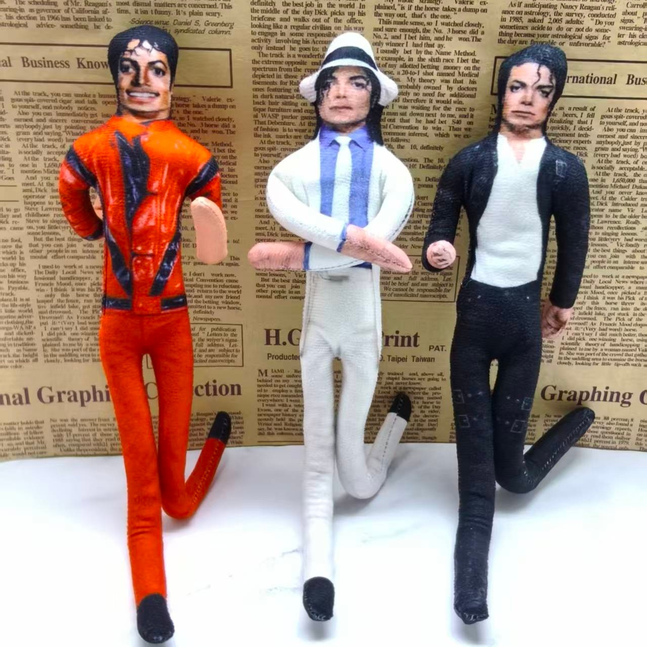 Vintage MJ Michael Jackson Cos - Vintage Collectible Dolls incelemesi ve fiyatı