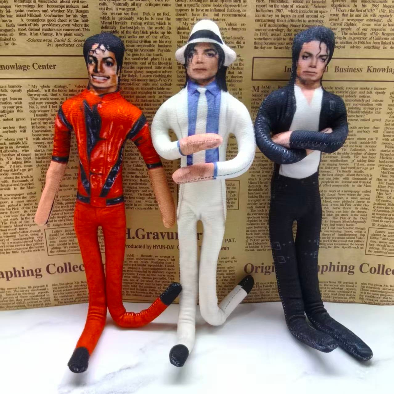 Vintage MJ Michael Jackson Cos - Vintage Collectible Dolls incelemesi ve fiyatı