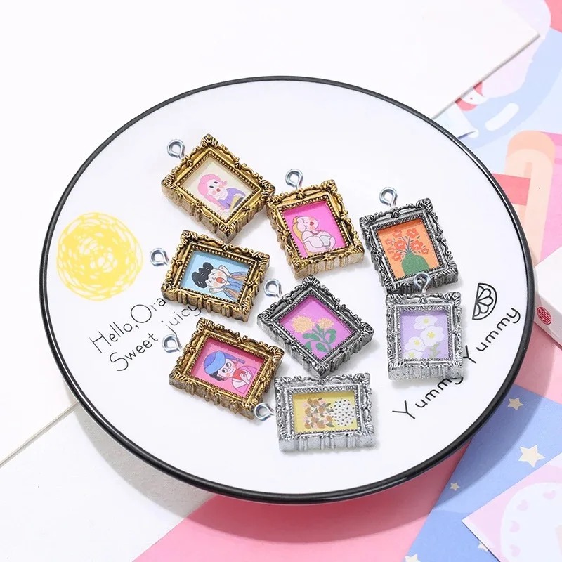 10 adet Flatback Cabochon Vint - Vintage Collectible Item incelemesi ve fiyatı