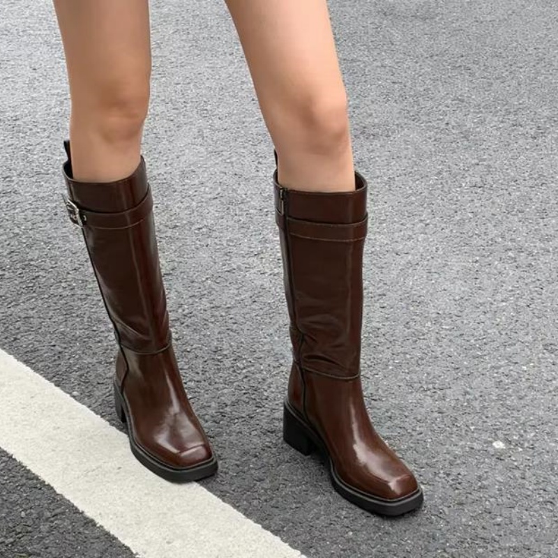İngiliz Tarzı Kahverengi Diz Ü - Vintage Zipper incelemesi ve fiyatı