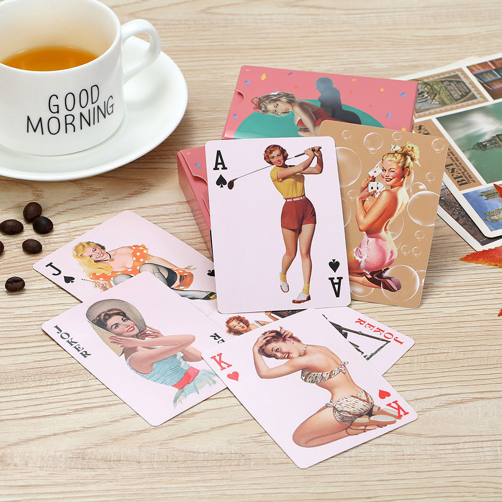 Vintage Seksi Bikini Güzellik  - Vintage Collectible Playing Cards incelemesi ve fiyatı