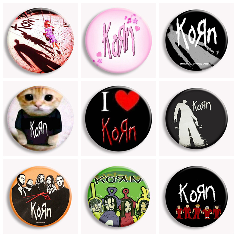 Hip Hop Korn Müzik Rock Grubu  - Vintage Collectible Pins incelemesi ve fiyatı