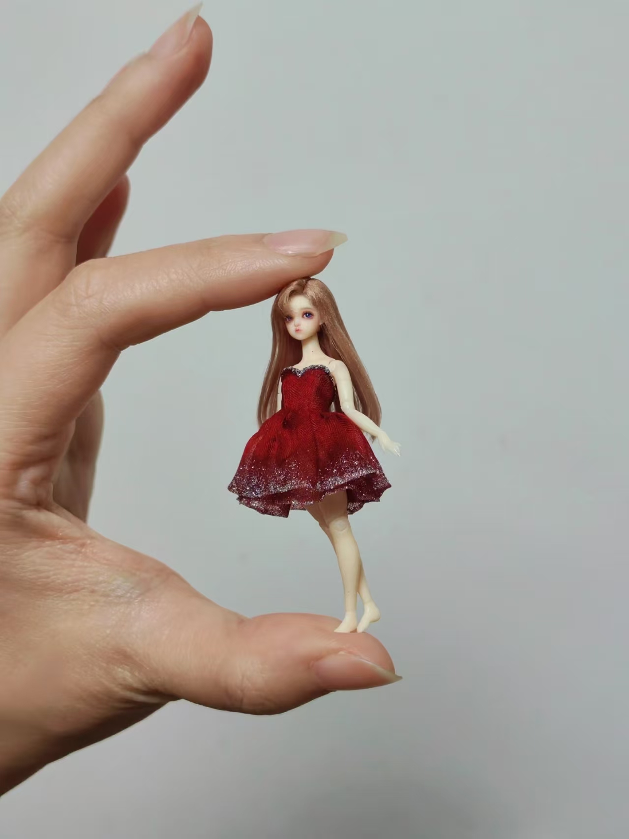 Mini BJD kız bebek DIY oyuncağ - Vintage Collectible Dolls incelemesi ve fiyatı
