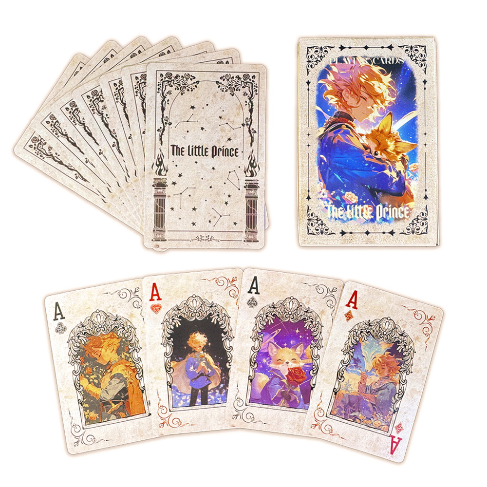55 adet 57*88mm Küçük Prens Oy - Vintage Collectible Playing Cards incelemesi ve fiyatı