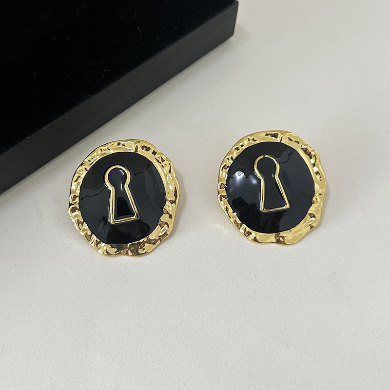 Abartılı Siyah Emaye Alaşım Yu - Vintage Collectible Jewelry incelemesi ve fiyatı