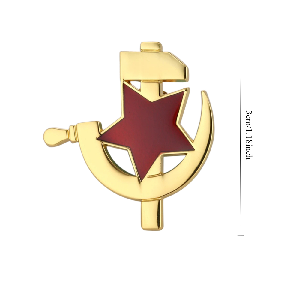 1 adet Vintage Sovyet Rozeti - - Vintage Collectible Pins incelemesi ve fiyatı
