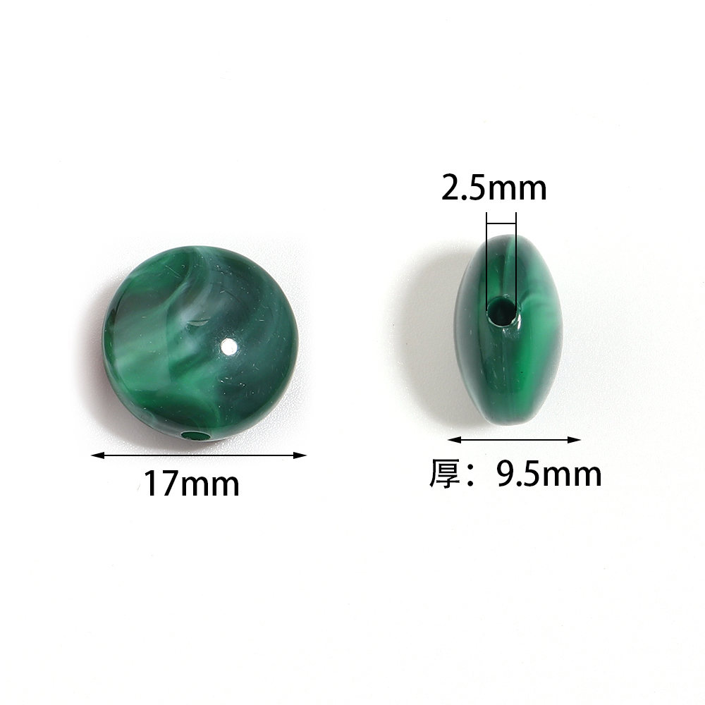 10 adet 17mm Düz Yuvarlak Akri - Vintage Collectible Item incelemesi ve fiyatı